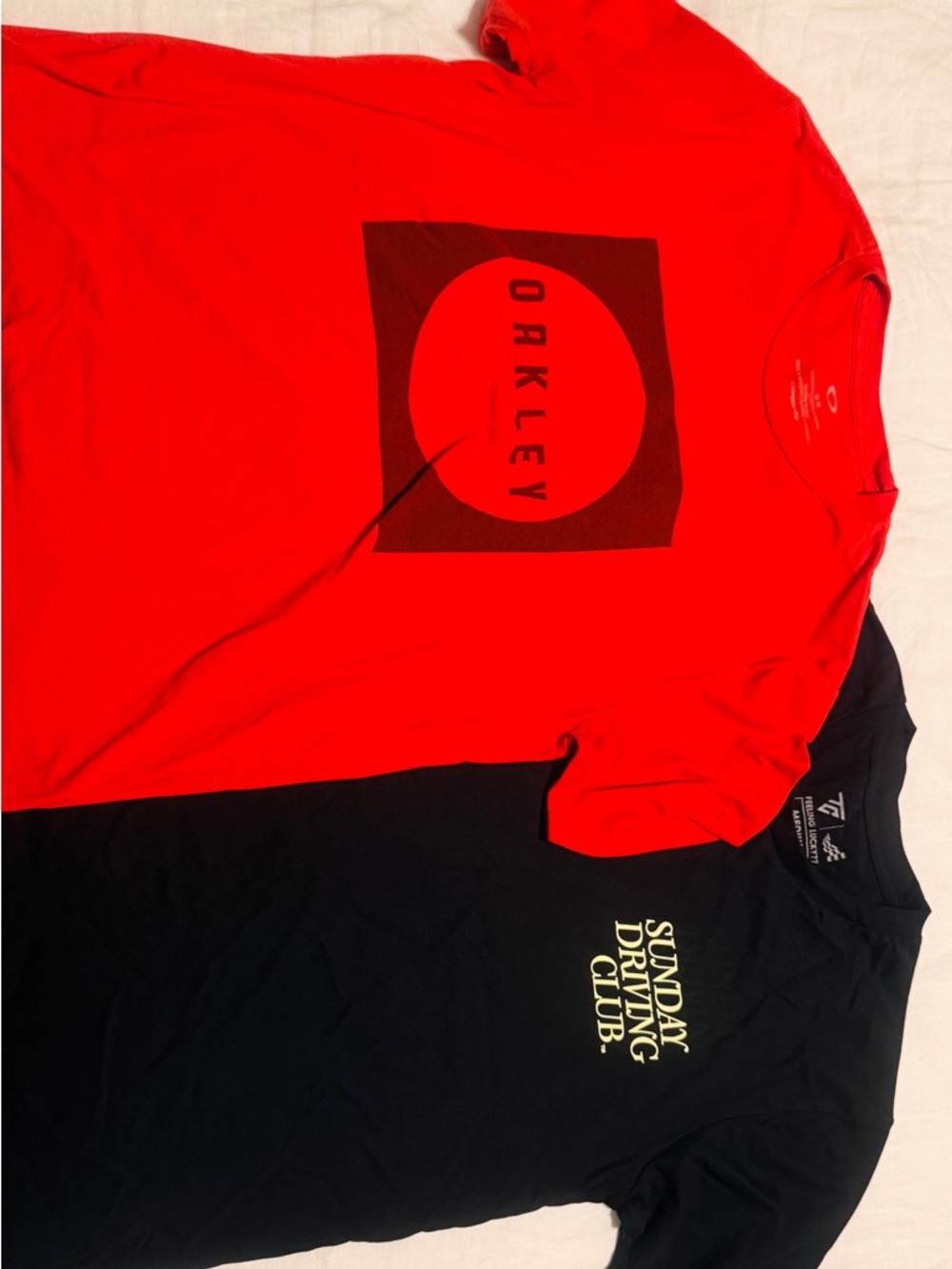 Men’s Medium Graphic T-Shirts Bundle Oakley + Sunday Driving Club